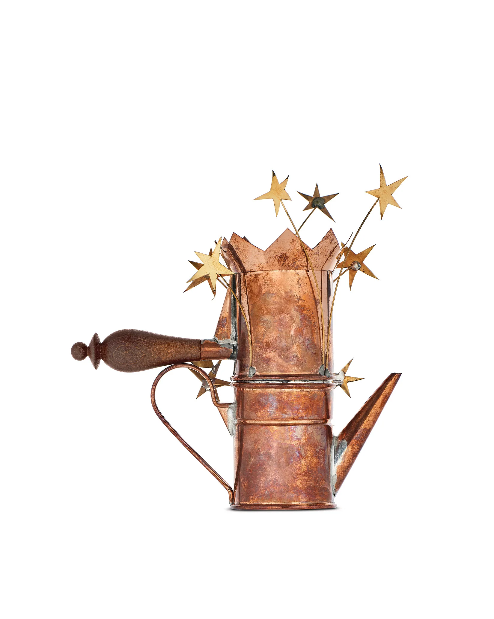 Alessi Caffettiera con cuore e stelle Multiple Design Riccardo Dalisi