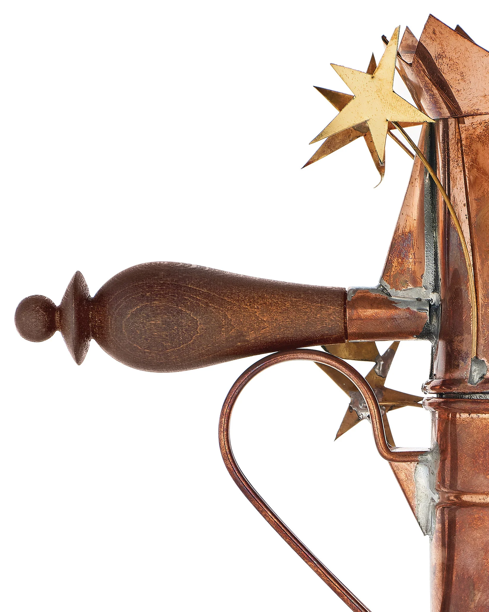 Alessi Caffettiera con cuore e stelle Multiple Design Riccardo Dalisi