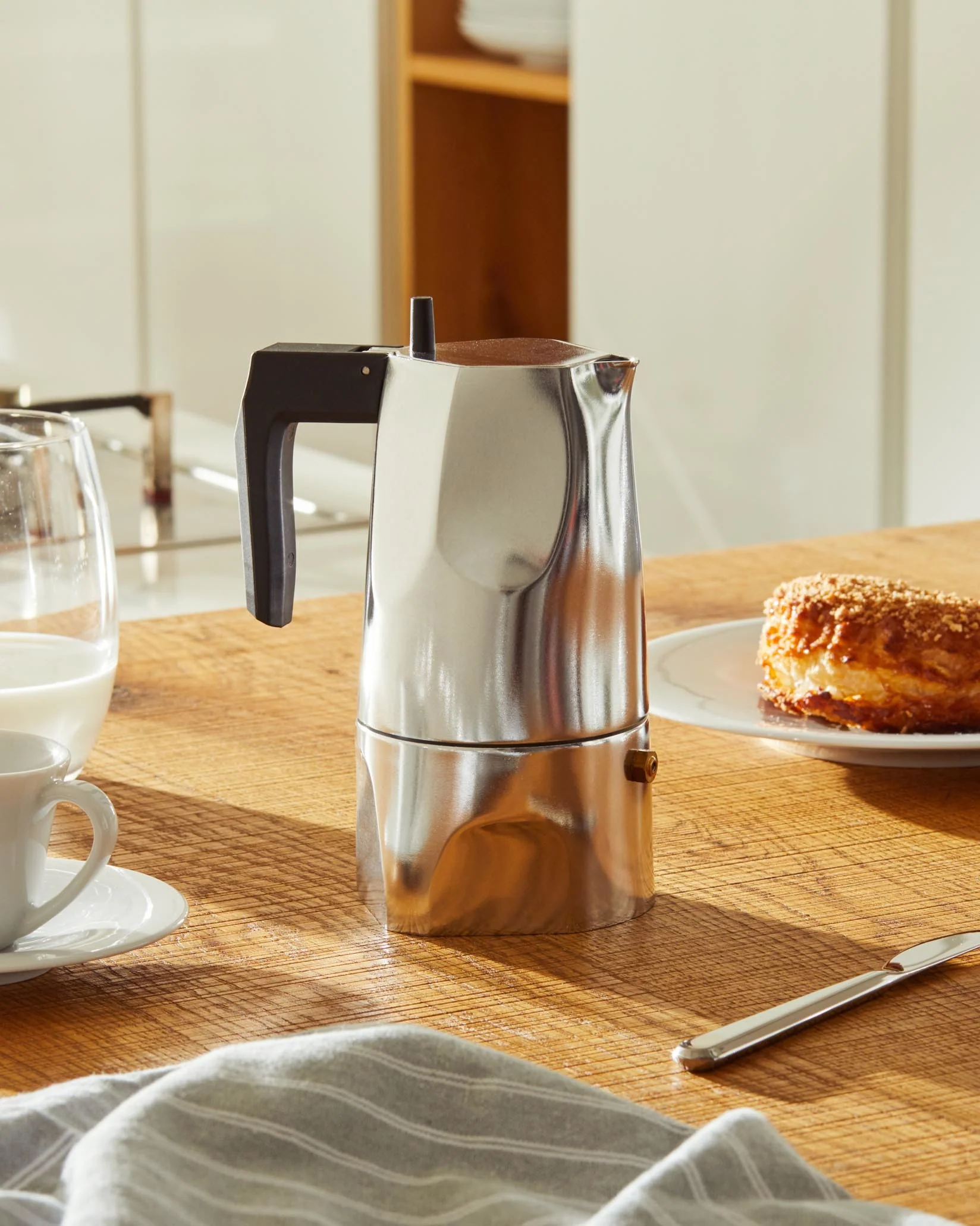 Alessi Ossidiana Espresso coffee maker Design Mario Trimarchi