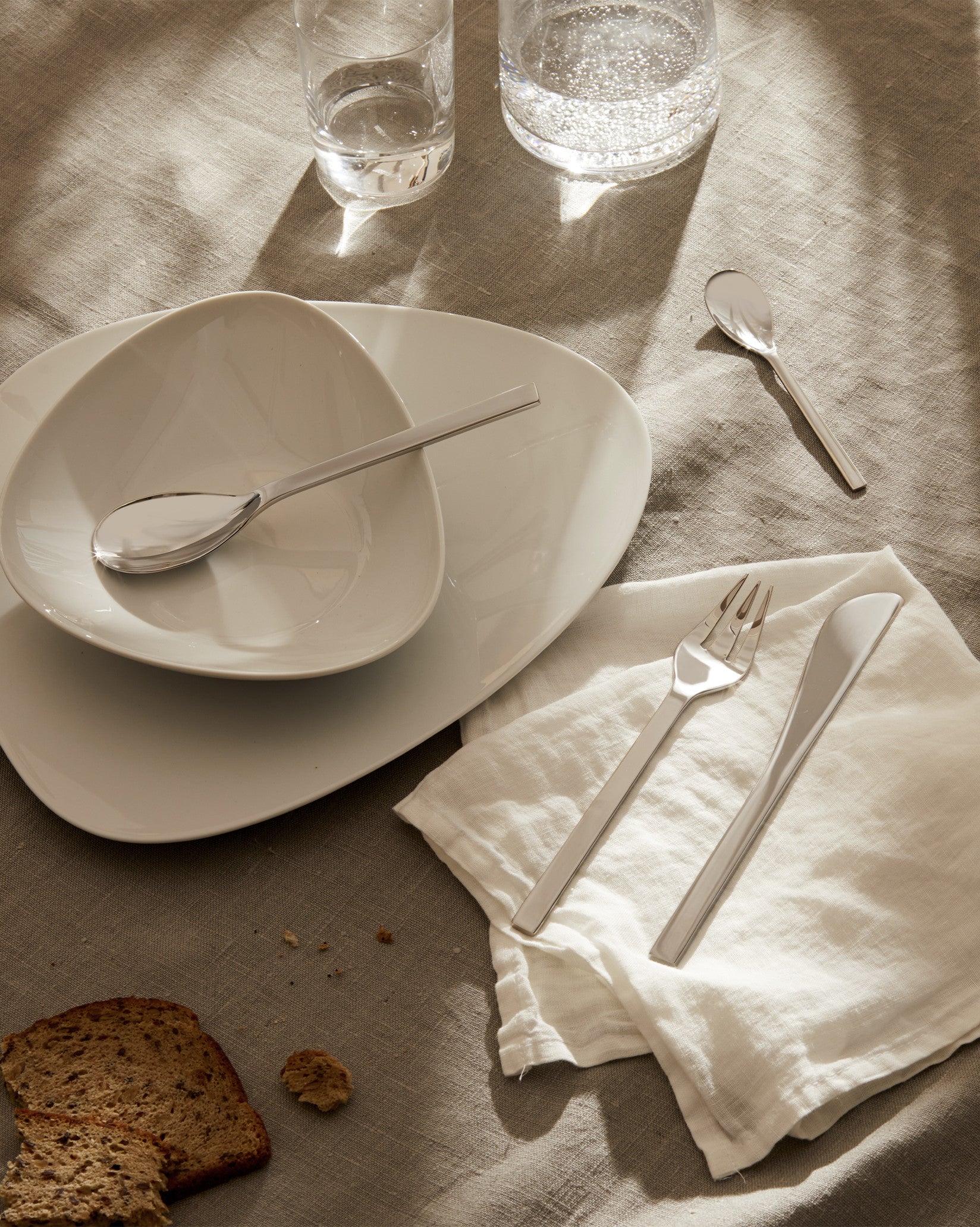 Alessi Colombina collection Cutlery set 16 pieces Design Doriana e Massimiliano Fuksas