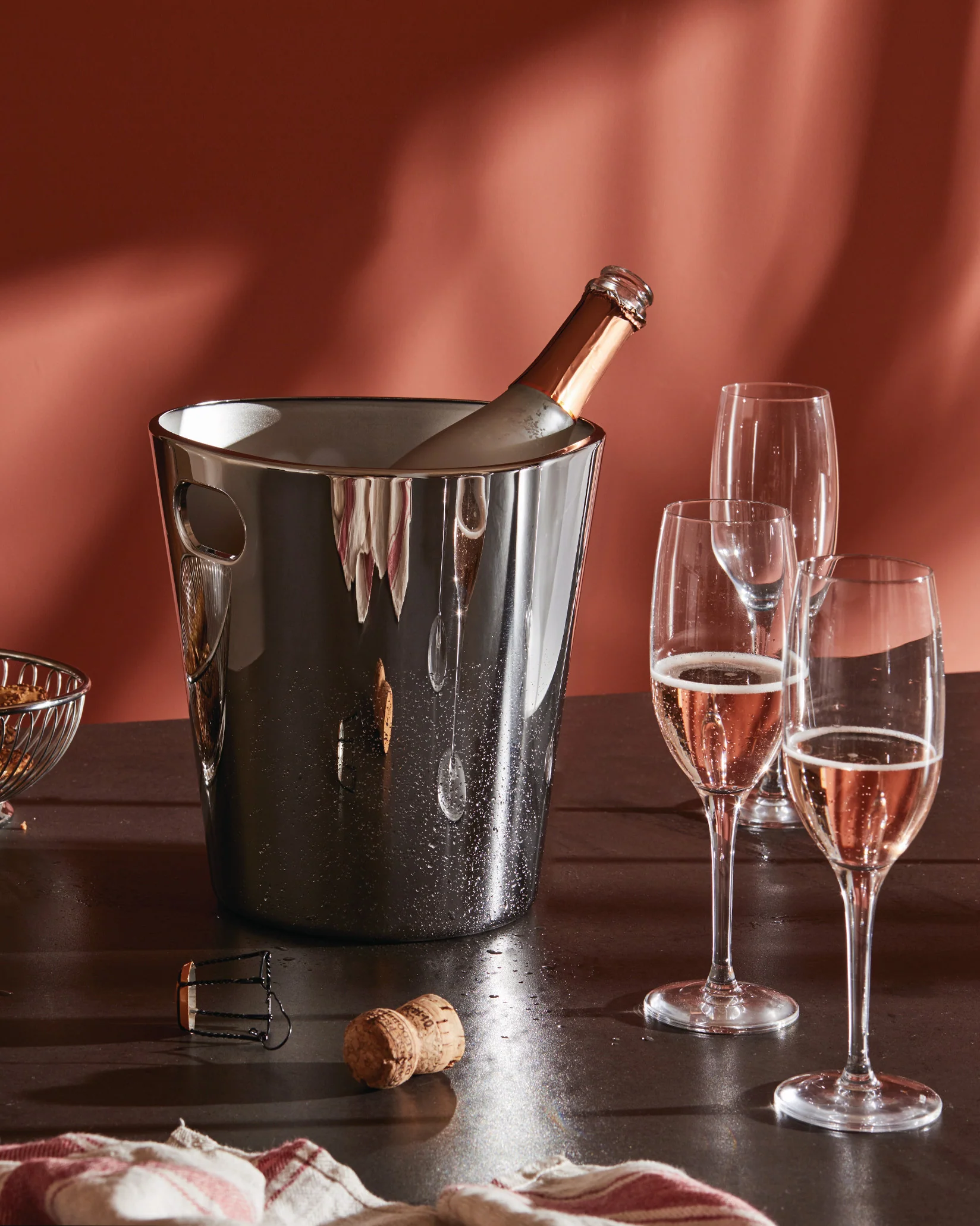 Alessi Bolly Wine cooler Design Jasper Morrison