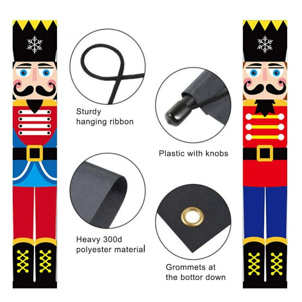 Perfect Christmas ornament - 2 x Nutcracker banner.