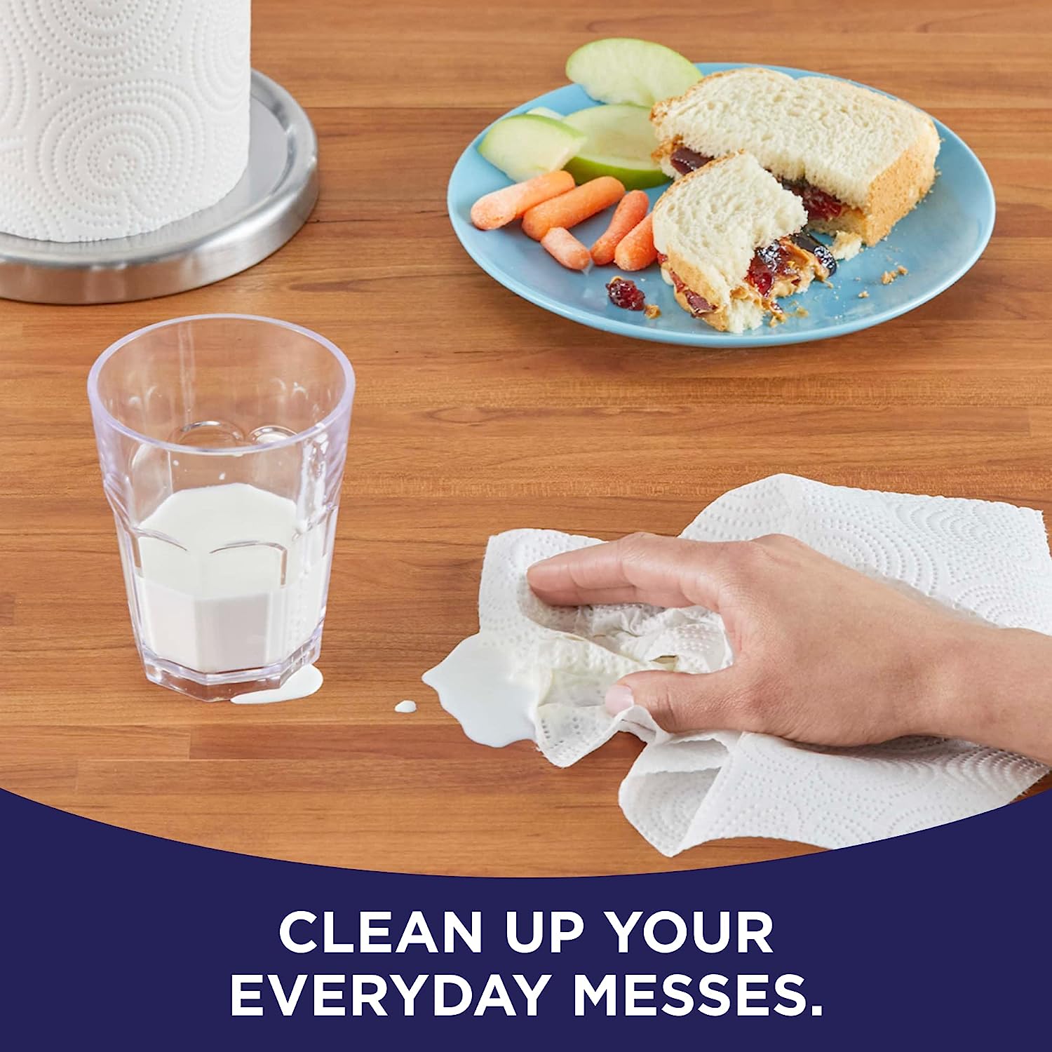 Sparkle® Pick-A-Size® Paper Towels, 24 Double Rolls = 48 Regular Rolls