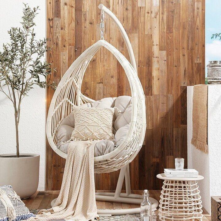 Swing Wicker Chair Thicken Sofa Cushion - Bed Bath & Beyond