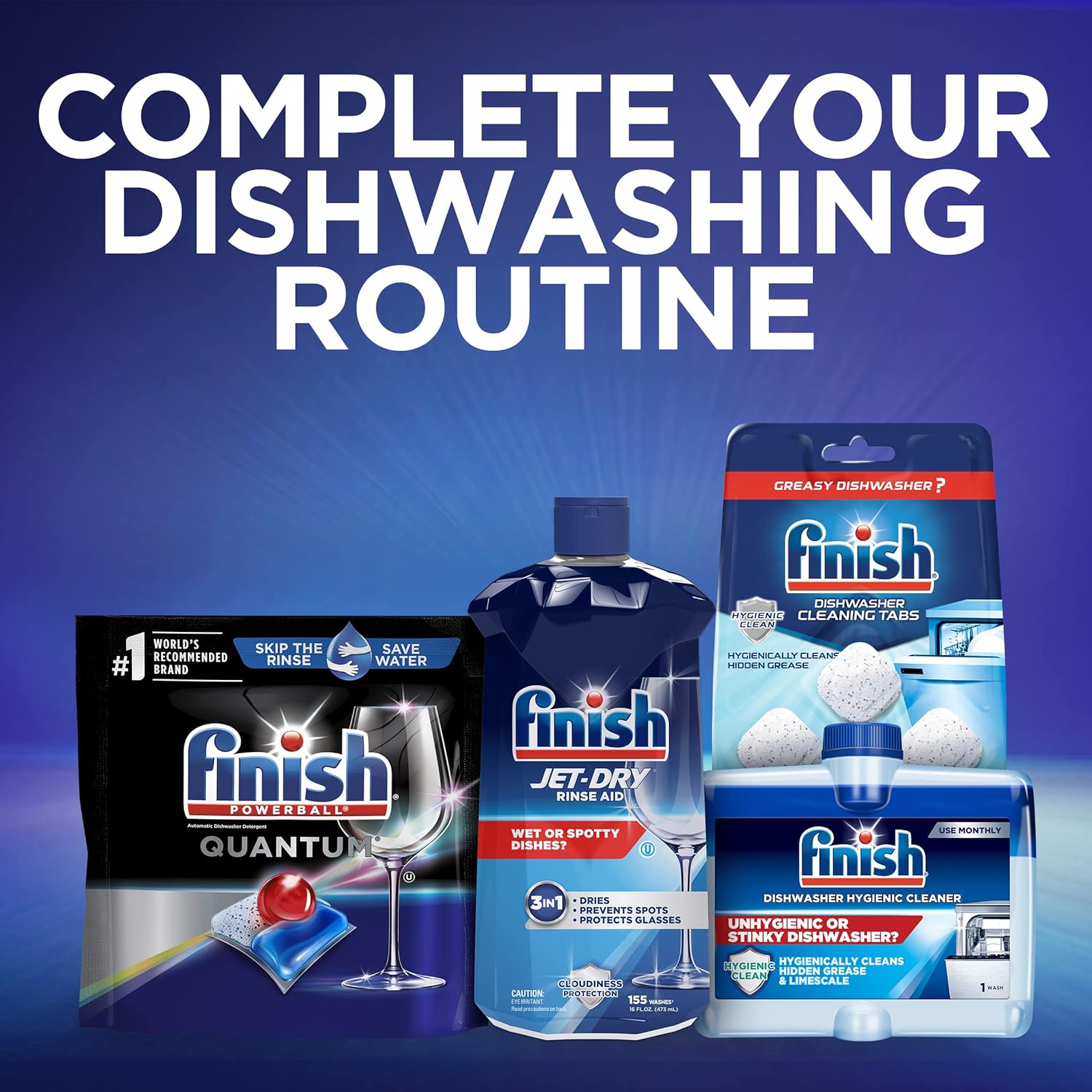 Finish Jet-Dry Rinse Aid, Dishwasher Rinse and Drying Agent, 23 fl oz, Packaging may vary