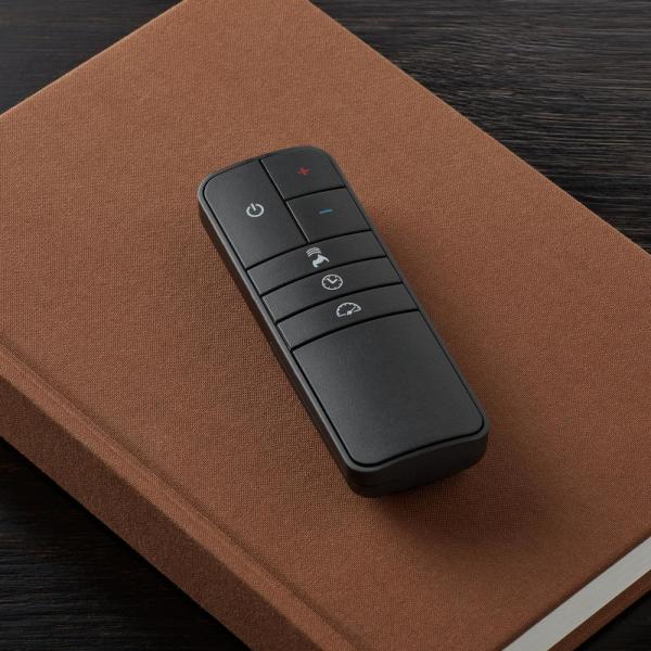 Pembroke 40 in. Freestanding Faux Stone Infrared Electric Fireplace in Tan with Mantel