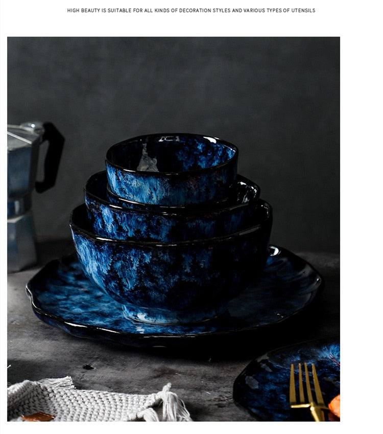 Ceramic Tableware Dishes Set