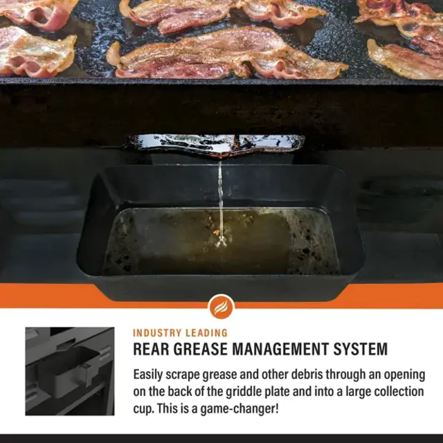 Blackstone 4-Burner 36′′ Griddle Cooking Station With Side Shelves