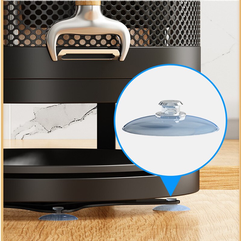 360° Rotating Kitchen Organizer Shelf Box