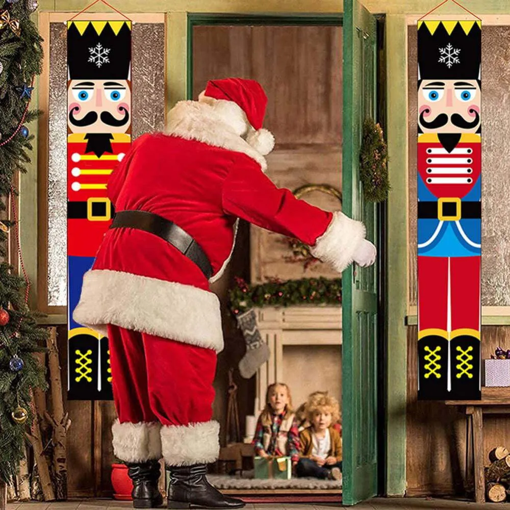 Perfect Christmas ornament - 2 x Nutcracker banner.