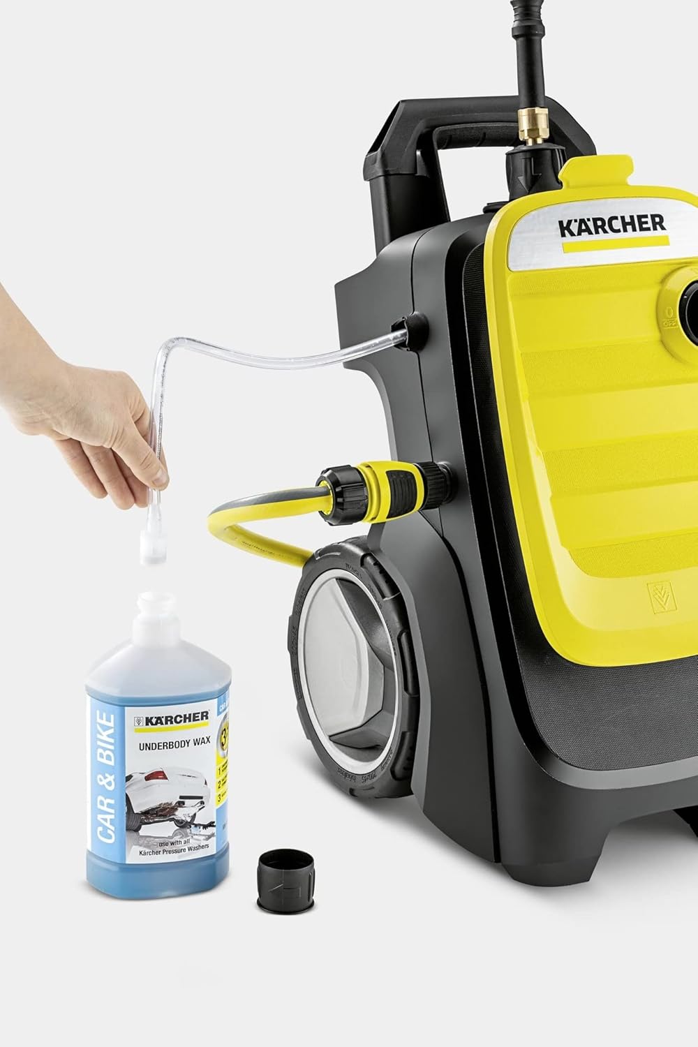 Nettoyeur haute pression Karcher K 7 Premium Smart Control Flex Home - 180 bars - 600 L/h - connecté - tambour enrouleur - brosse terrasse