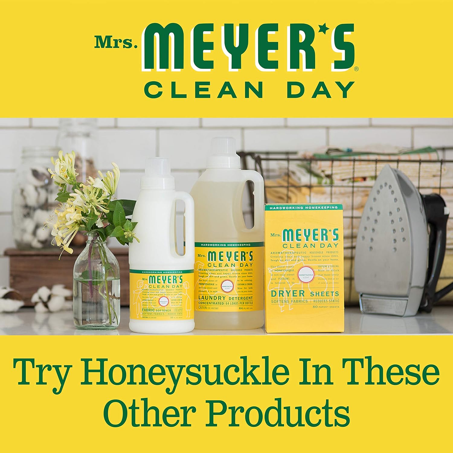 Mrs. Meyer's All-Purpose Cleaner Spray, Lemon Verbena, 16 fl. oz - Pack of 3