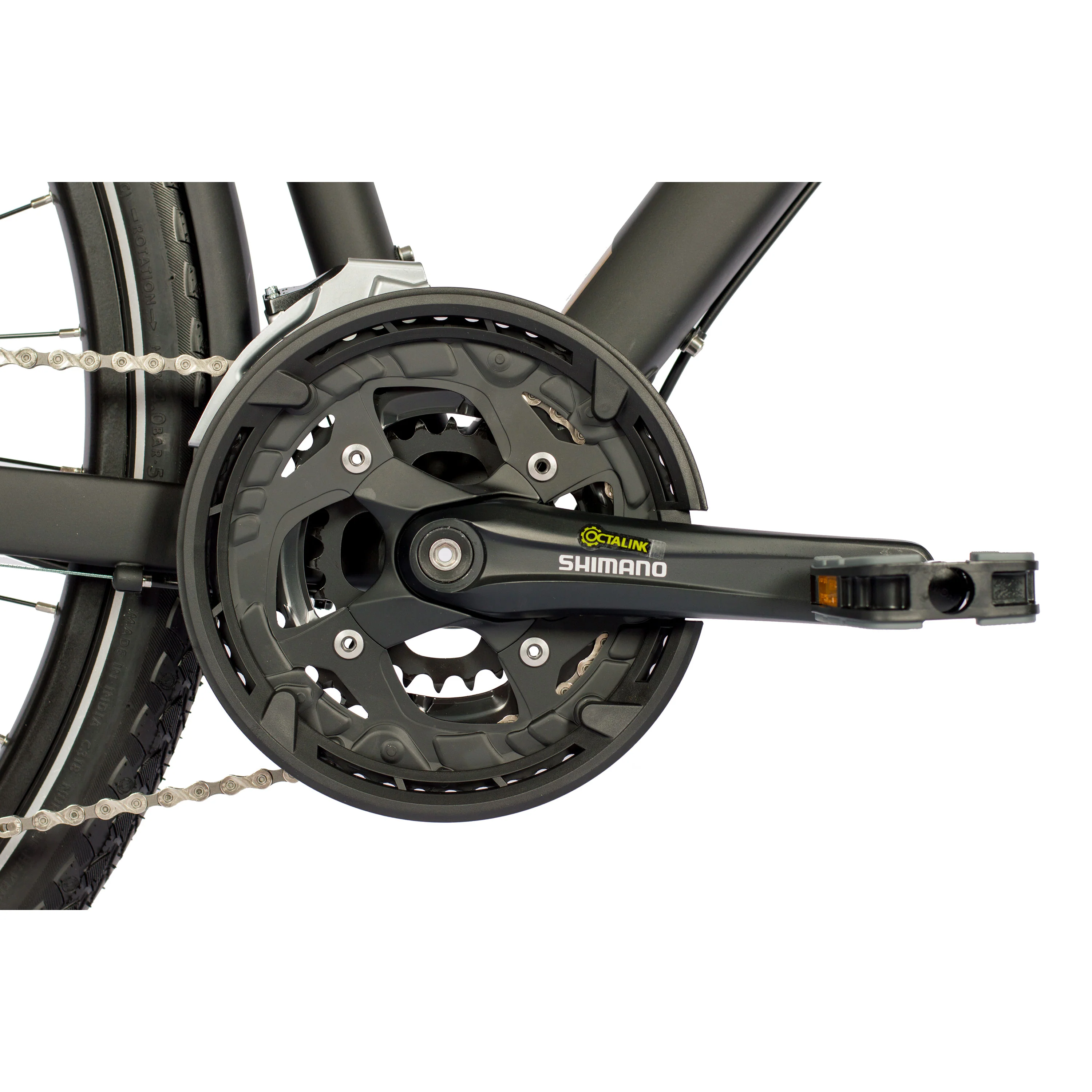 28 pouces homme XXL vélo de randonnée tr.2880 vélo de randonnée 27 x Gang Shimano DEORE rd-m592 SGS noir