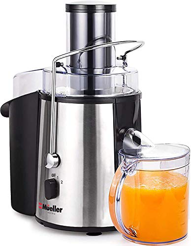 Mueller Austria Juicer Ultra Power, Easy Clean Extractor Press Centrifugal Juicing Machine, Wide 3