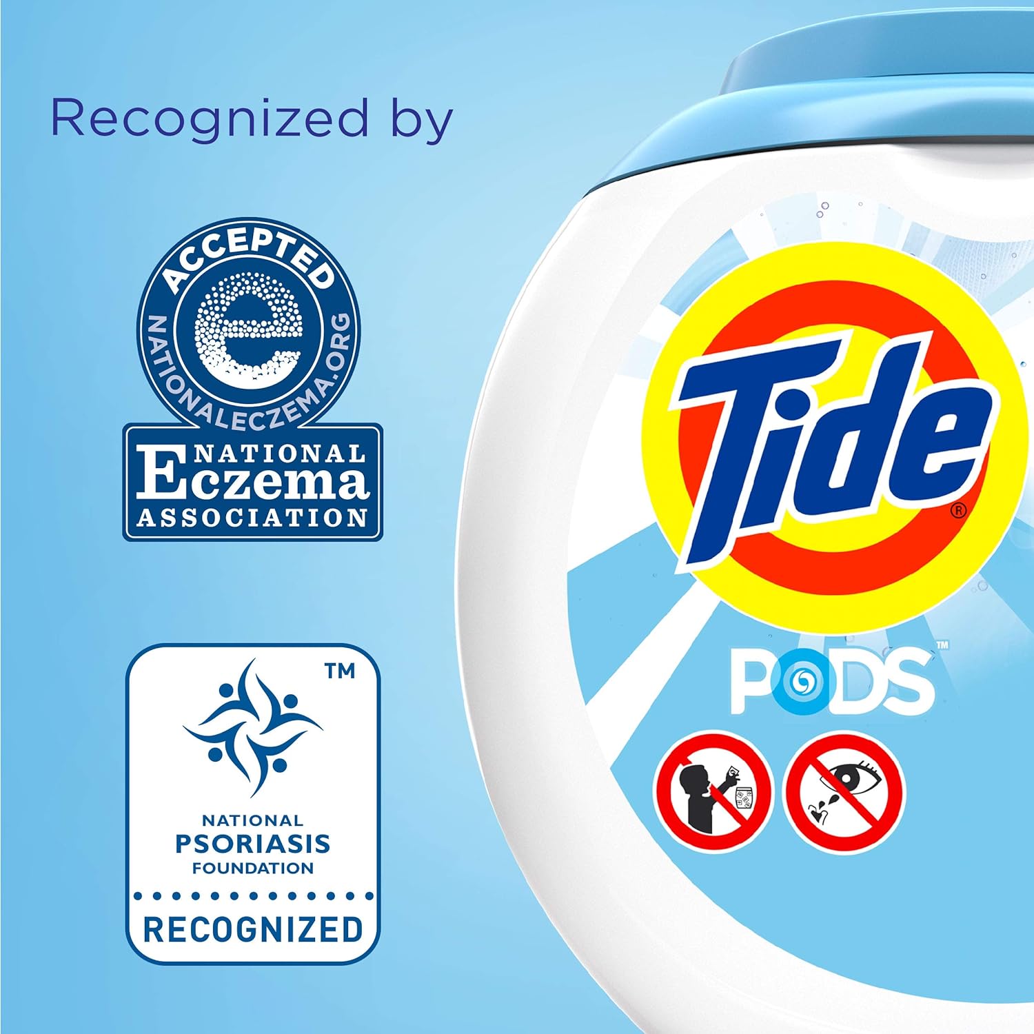Tide PODS Free & Gentle Laundry Detergent Soap Pods, 81 count