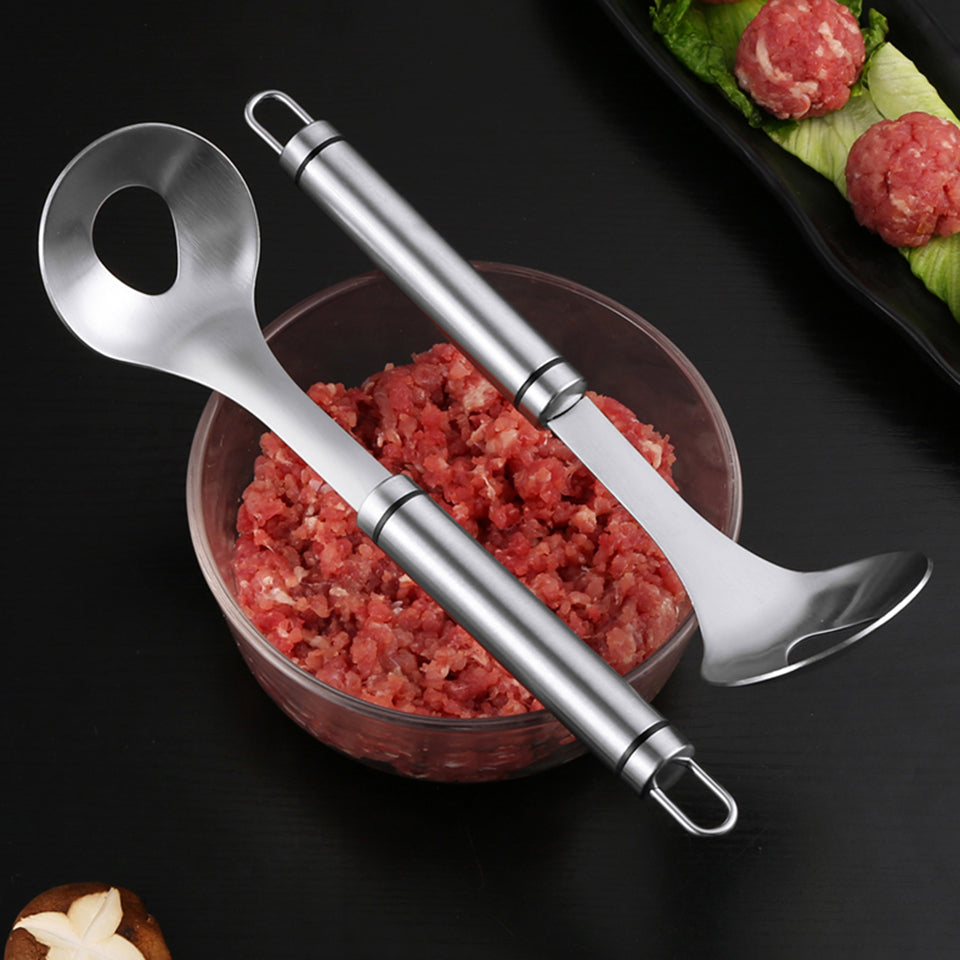 Meatball Clip Meatball Maker Spoon Stainless Steel Non-Stick Creative Meatball Maker Home Cooking Tools Kitchen Accessories Gadgets Durable and Convenient