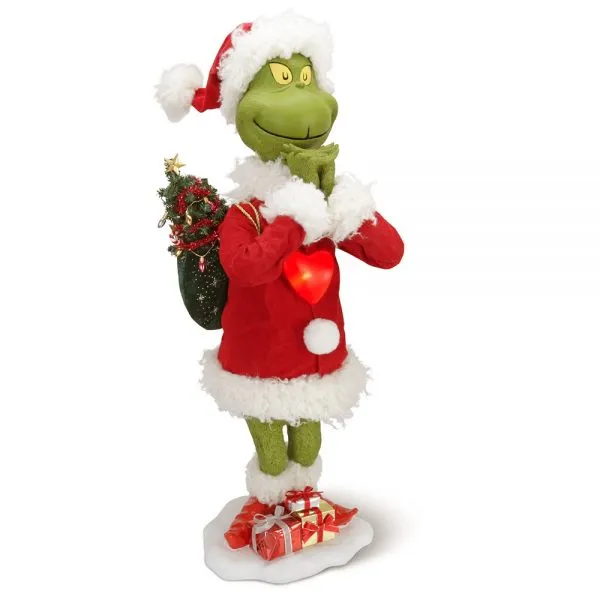 Christmas-the lighted repentant grinch