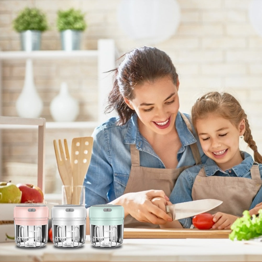 Mini Portable Food Chopper