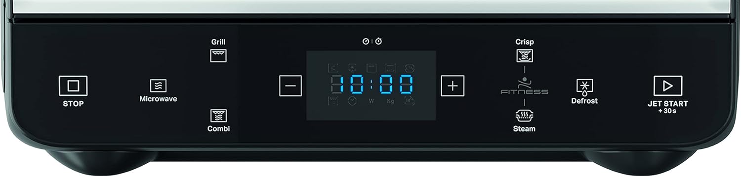 Whirlpool Max 49 MB four à micro-ondes + Grill, 13 l avec vapeur, grille haute, plateau Crisp + poignée