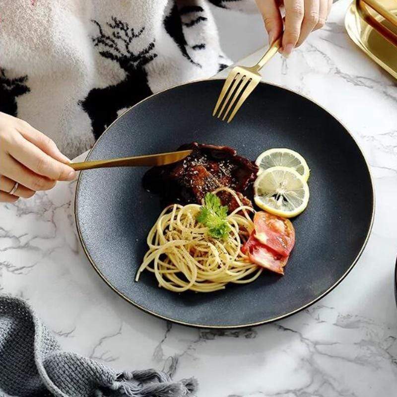 Venti Black Dining Set