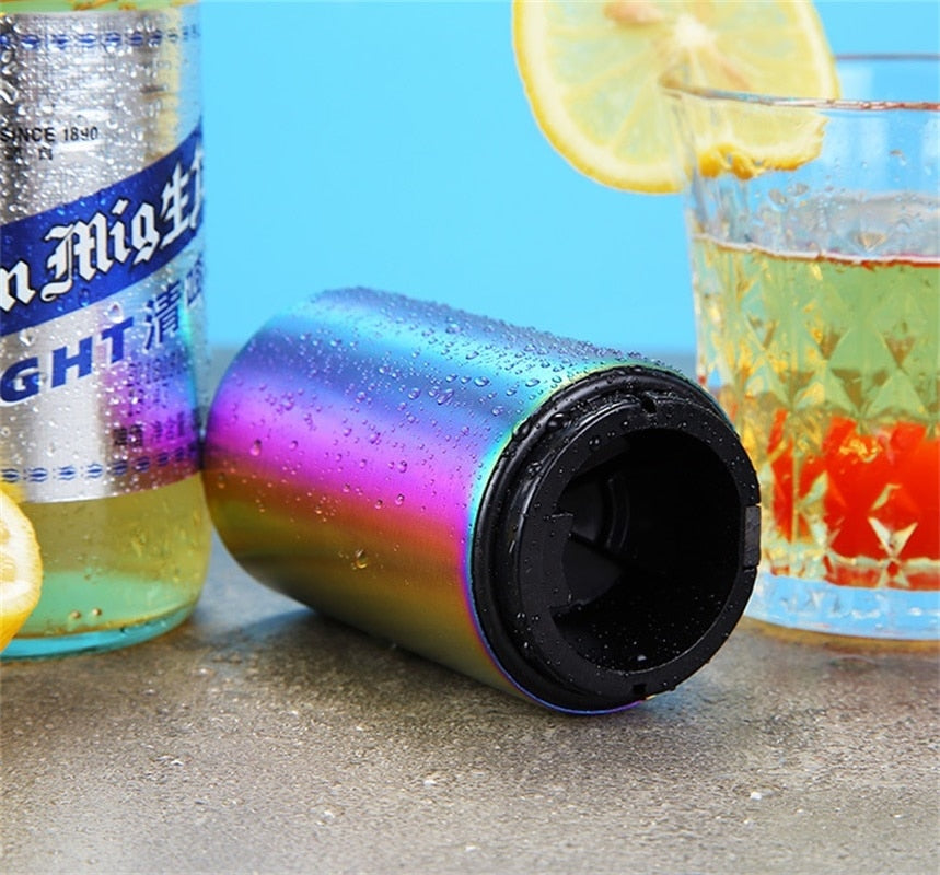 Magnetic Automatic Beer Bottle Opener Stainless Steel
