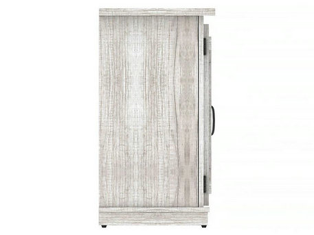 Killian Electric Fireplace Media Console in Sargent Oak