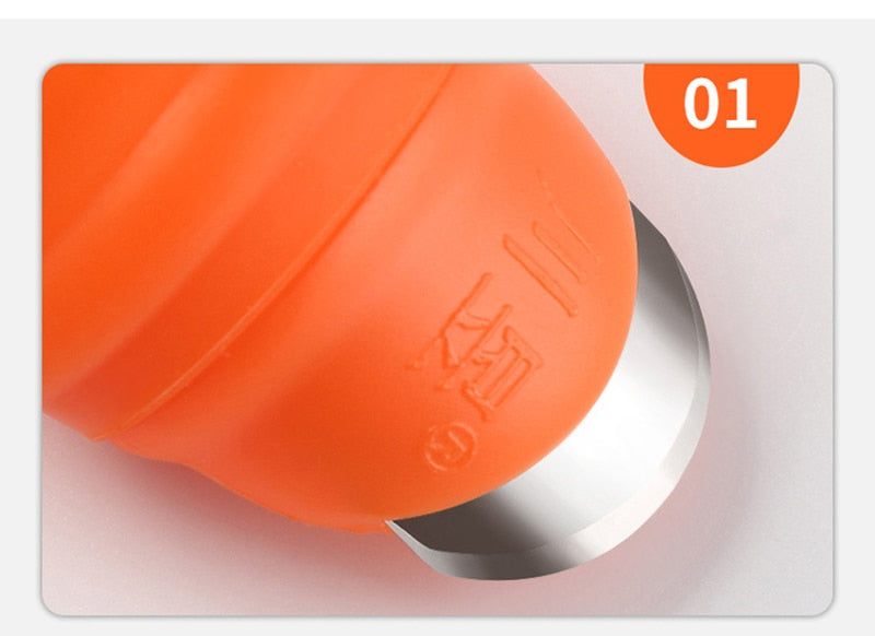 1 Set Silicone Finger Protector with Blade for Fruits Vegetable Thumb Knife Finger Guard Kitchen Gadgets Kitchen Accessories