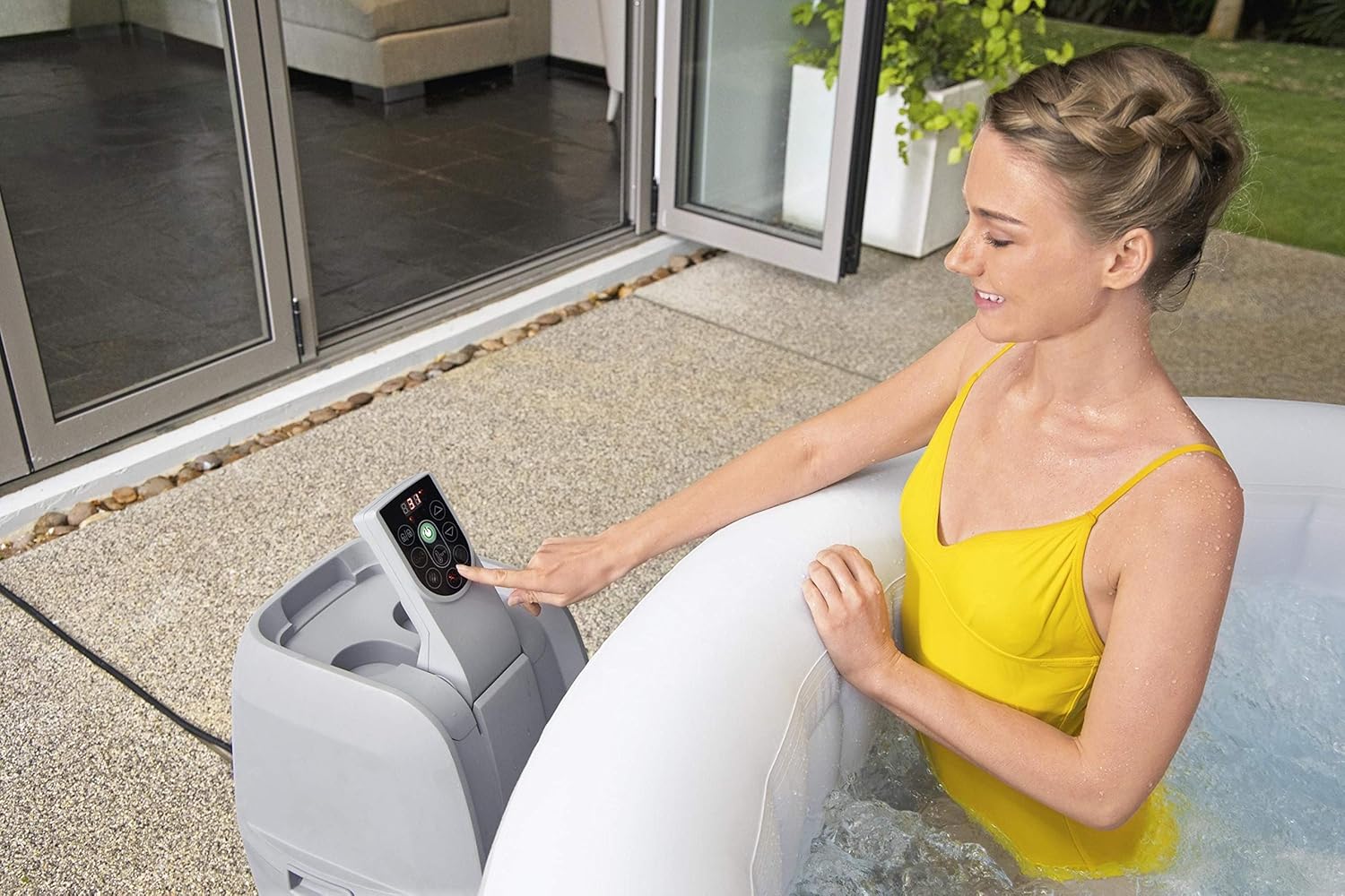 Spa gonflable rond BESTWAY Lay-Z-Spa® Miami Airjet™ 2 - 4 personnes