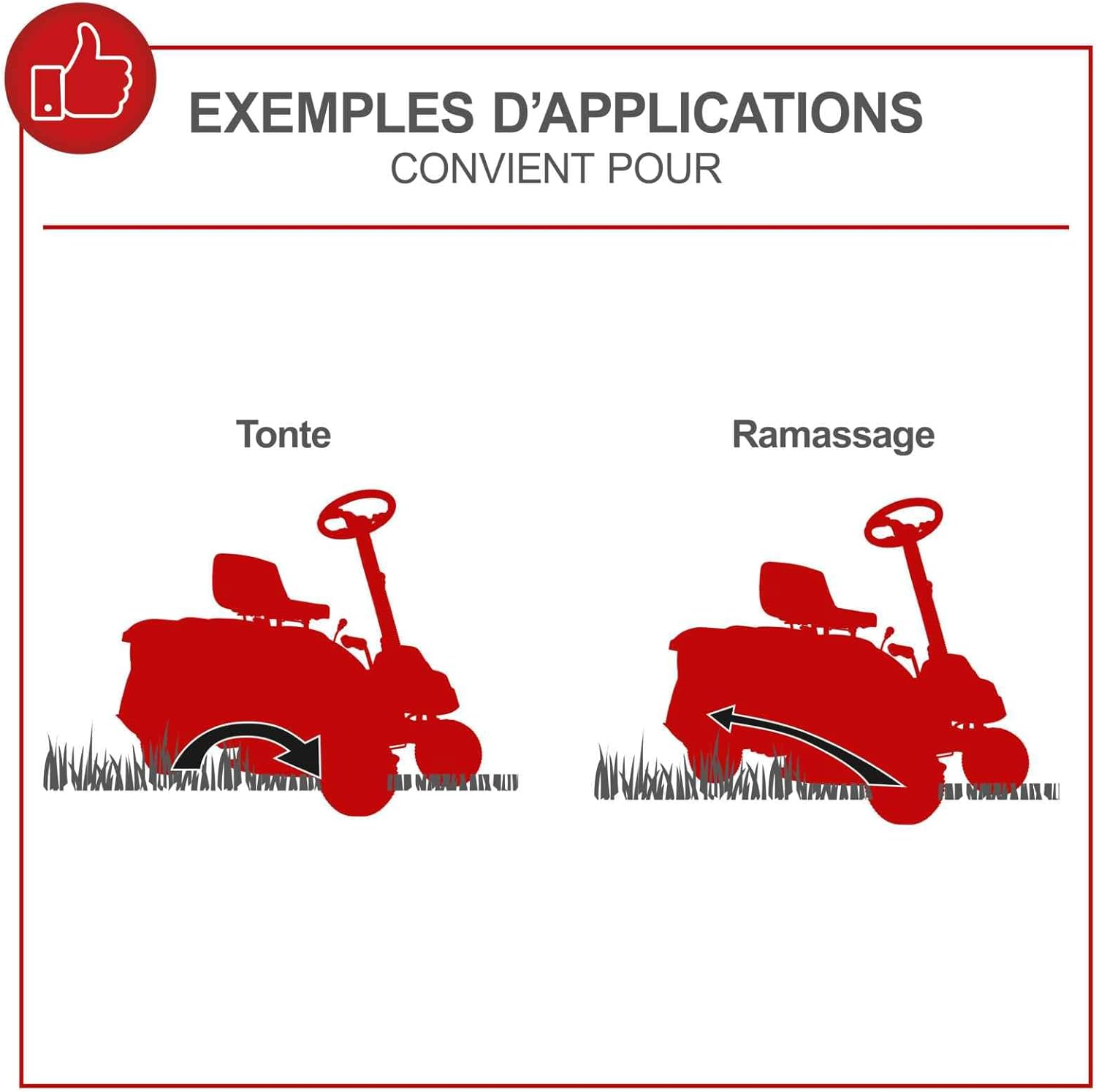 Scheppach Tondeuse à Gazon autoportée MR196-61 – Moteur à Essence 4 Temps 4,8 KW / 6,5 CV – Largeur de Coupe 61 cm – 5 Vitesses – Hauteur de Coupe réglable