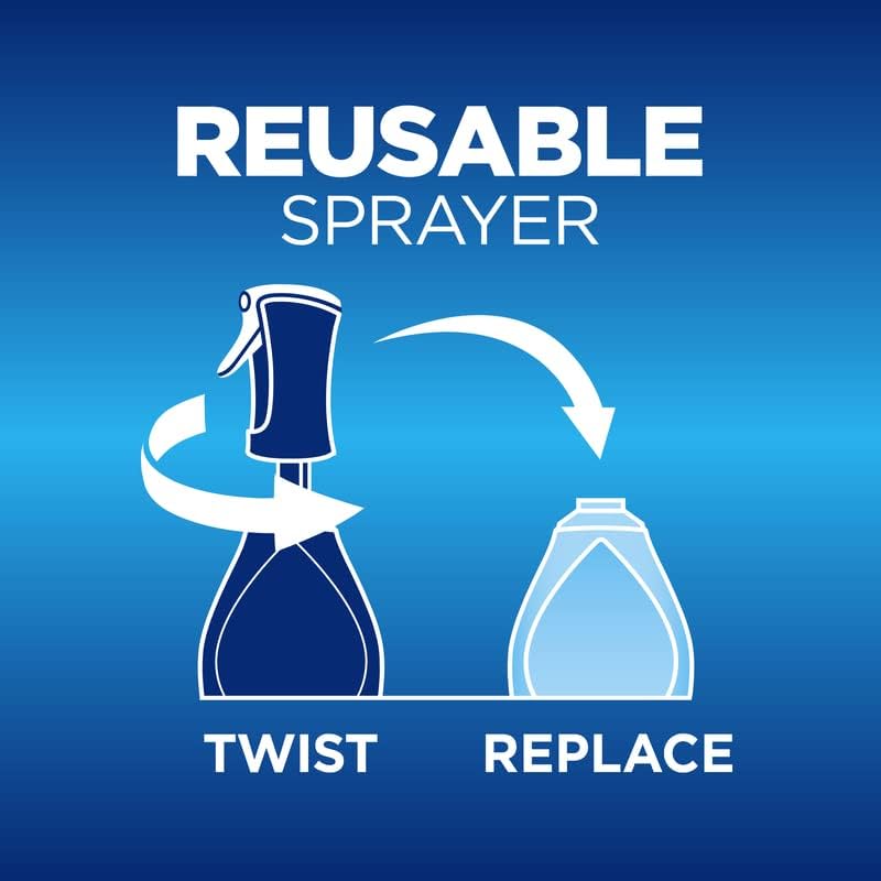 Dawn Platinum Powerwash Dish Spray, Dish Soap Cleaning Spray, Apple Scent Refill, 16 Fl Oz (Pack of 6) (Packaging may vary), Dish Soap Spray