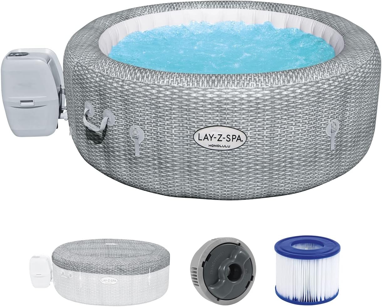 Spa gonflable rond BESTWAY Lay-Z-Spa® Miami Airjet™ 2 - 4 personnes