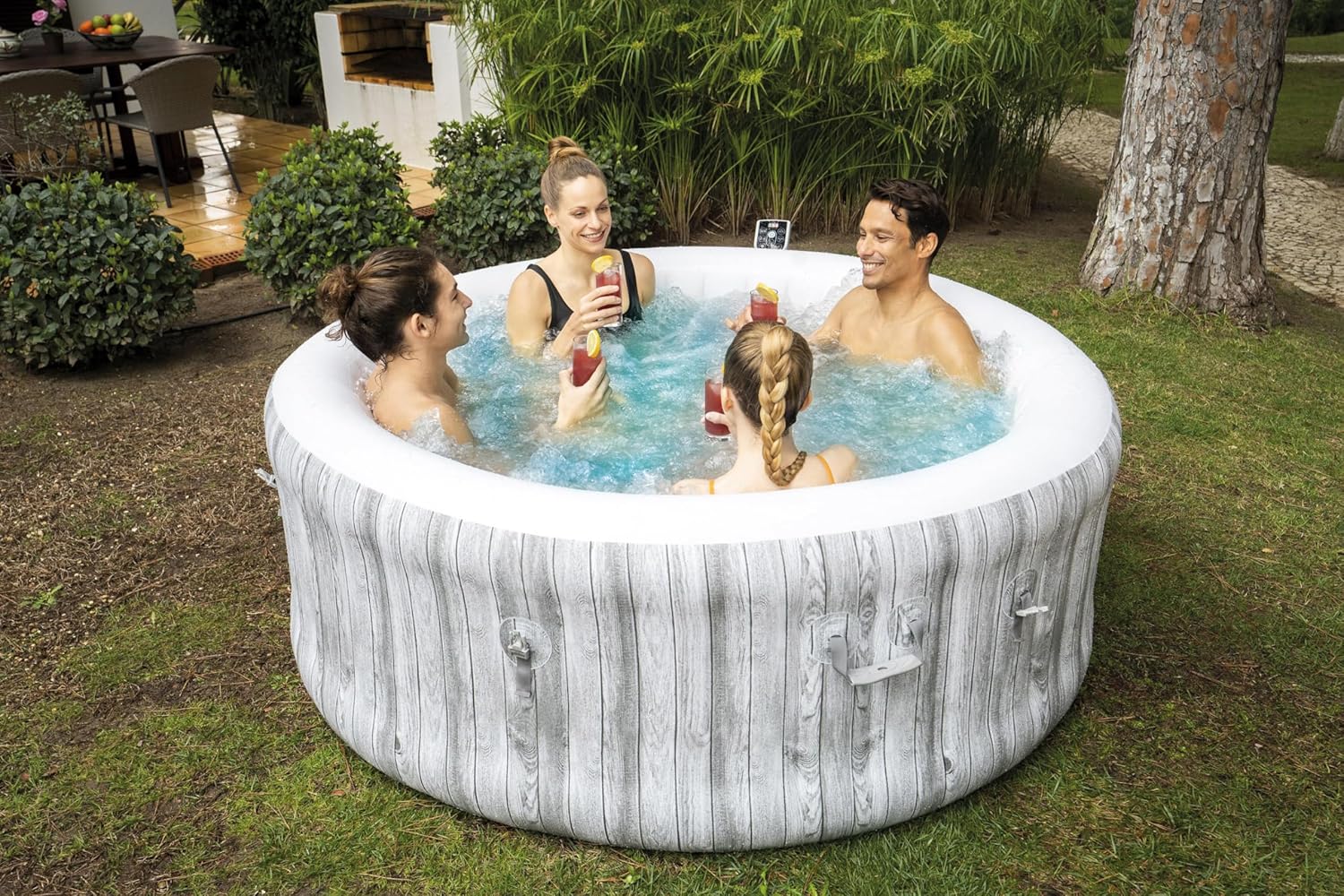 Spa gonflable rond BESTWAY Lay-Z-Spa® Miami Airjet™ 2 - 4 personnes