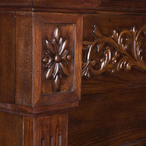 Stanton Alexa Enabled 44.5 in. W Electric Smart Fireplace in Rich Espresso