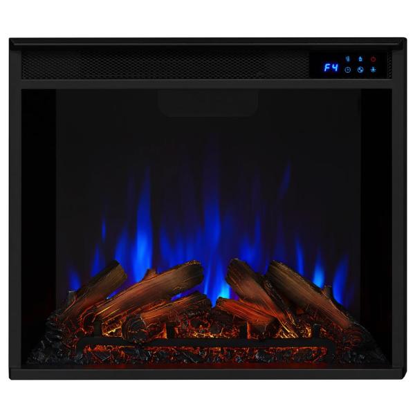 Churchill 51 in. Corner Media Console Electric Fireplace in Dark Espresso