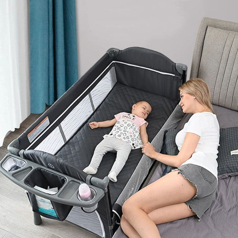 Berceau Bébé 3 en 1 - Confort et Mobilité  | FlexiBed