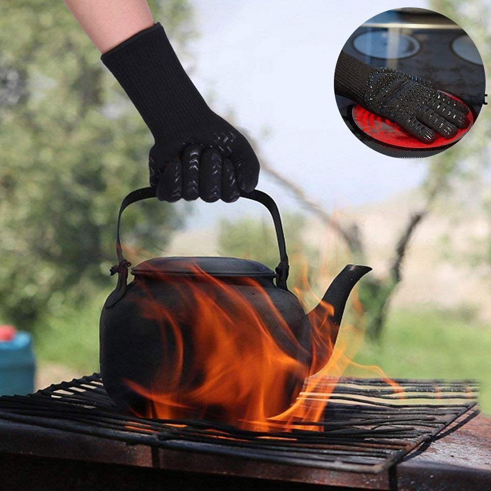 932°F Extreme Heat Resistant BBQ Fireproof Glove