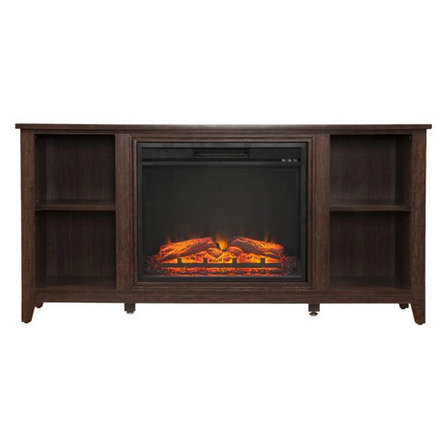 Parkdale Electric Fireplace Media Console in Espresso