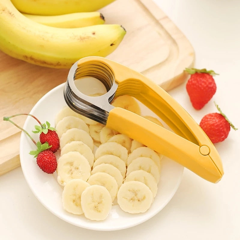 Banana , Fruit and Vegetable Sausage Slicer