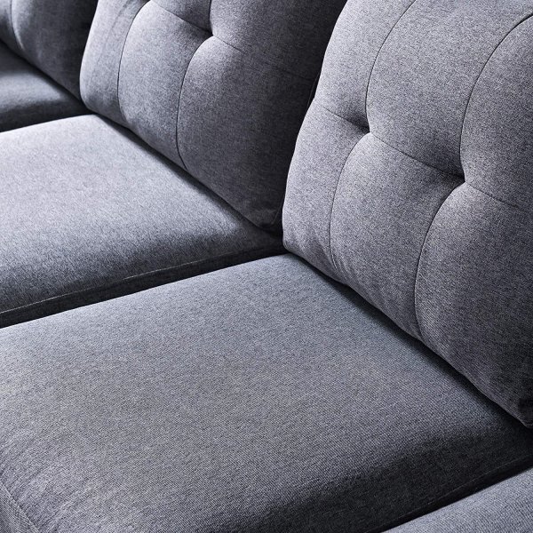 Reversible Sectional Sofa Couch L-Shape Sofa
