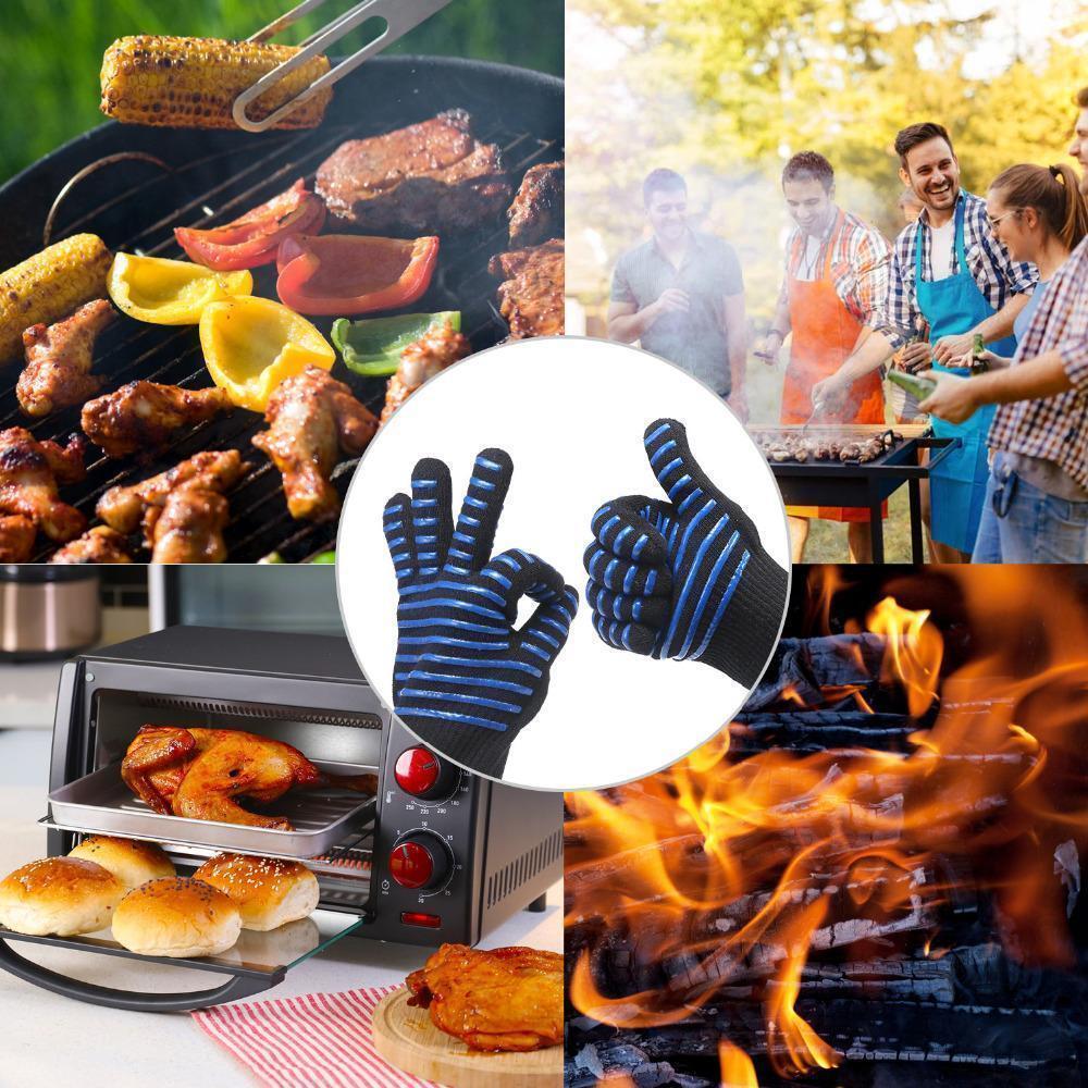 932°F Extreme Heat Resistant BBQ Fireproof Glove
