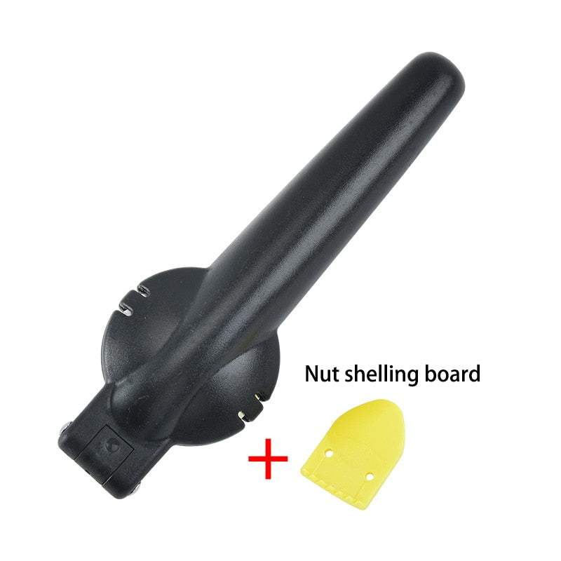 Nutcracker Chestnut Clip, 2 in 1 Stainless Steel Quick Nuts Cracker Kitchen Tools Chestnut Clip Walnut Pliers Metal Sheller Nut Opener Cutter Gadgets