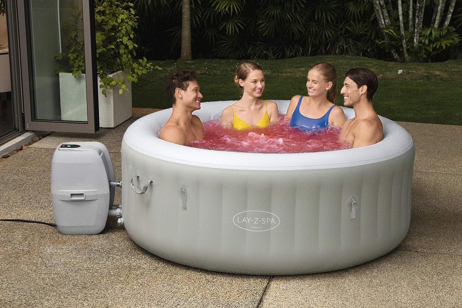 Spa gonflable rond BESTWAY Lay-Z-Spa® Miami Airjet™ 2 - 4 personnes