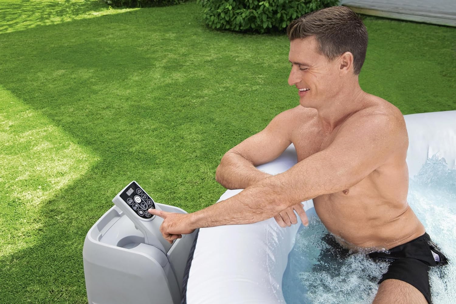 Spa gonflable rond BESTWAY Lay-Z-Spa® Miami Airjet™ 2 - 4 personnes