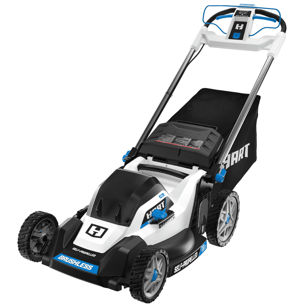 Tondeuse sans fil autopropulsée de 40 V avec moteur sans balais, 20 pouces, kit avec (1) batterie lithium-ion 6,0 Ah