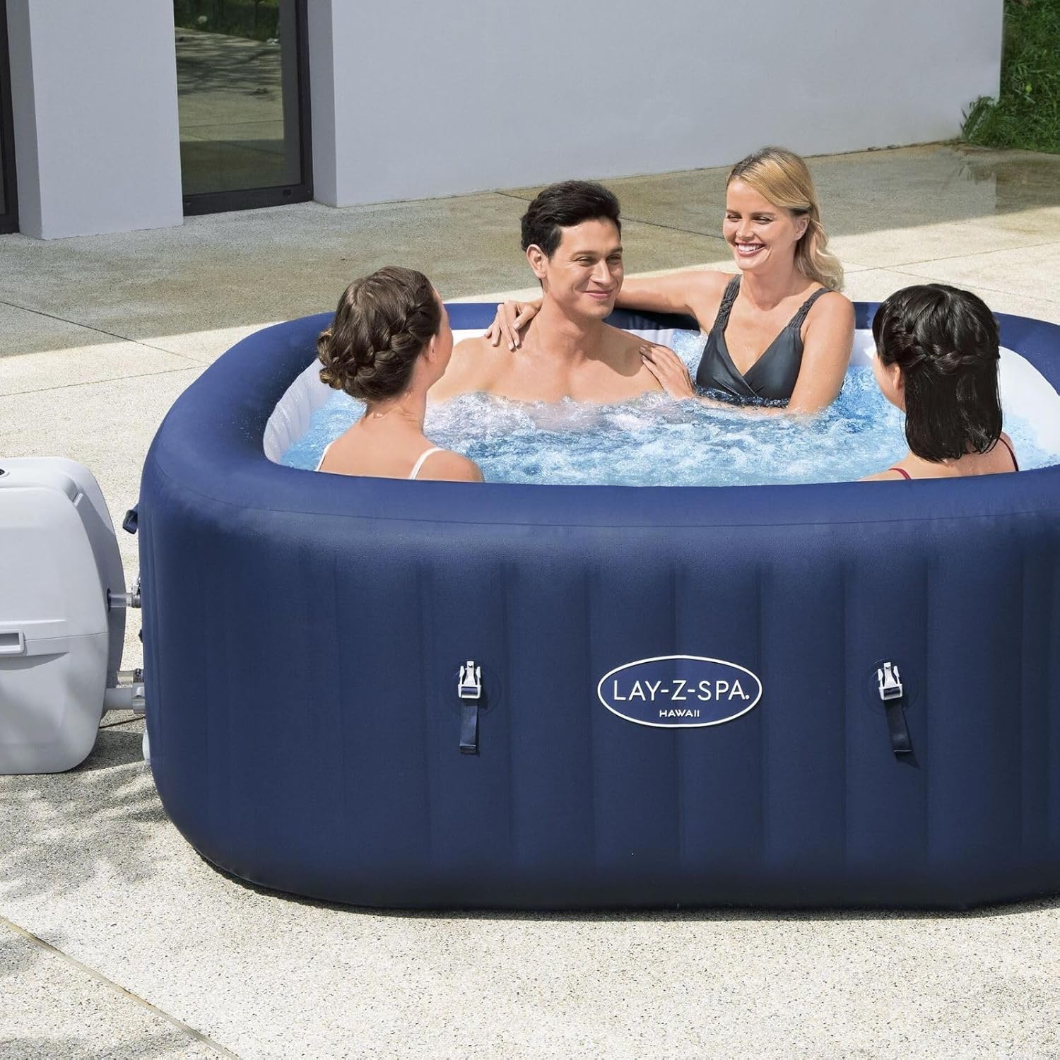 Spa gonflable rond BESTWAY Lay-Z-Spa® Miami Airjet™ 2 - 4 personnes