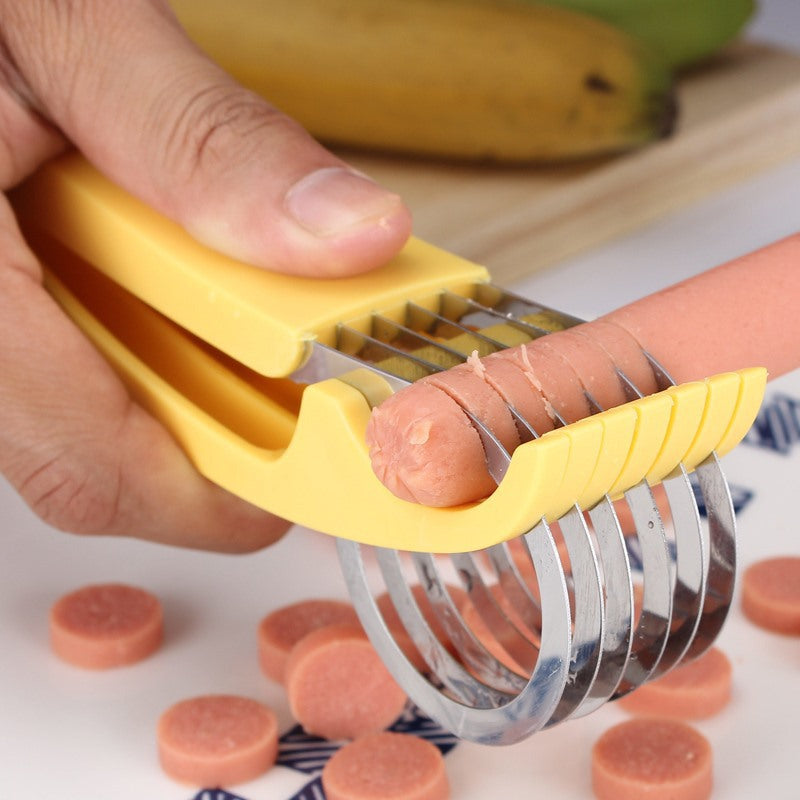 Banana , Fruit and Vegetable Sausage Slicer