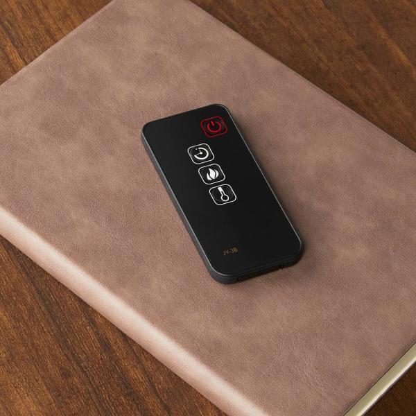 Barden 59 in. Freestanding Electric Fireplace TV Stand in Antique Coffee