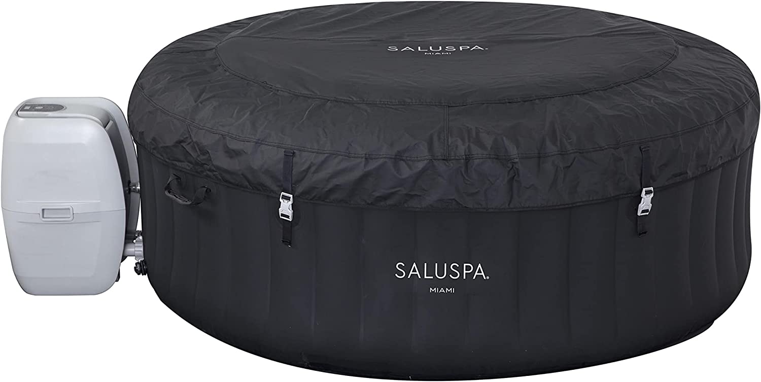 SaluSpa  Inflatable Hot Tub, 4-Person AirJet Spa