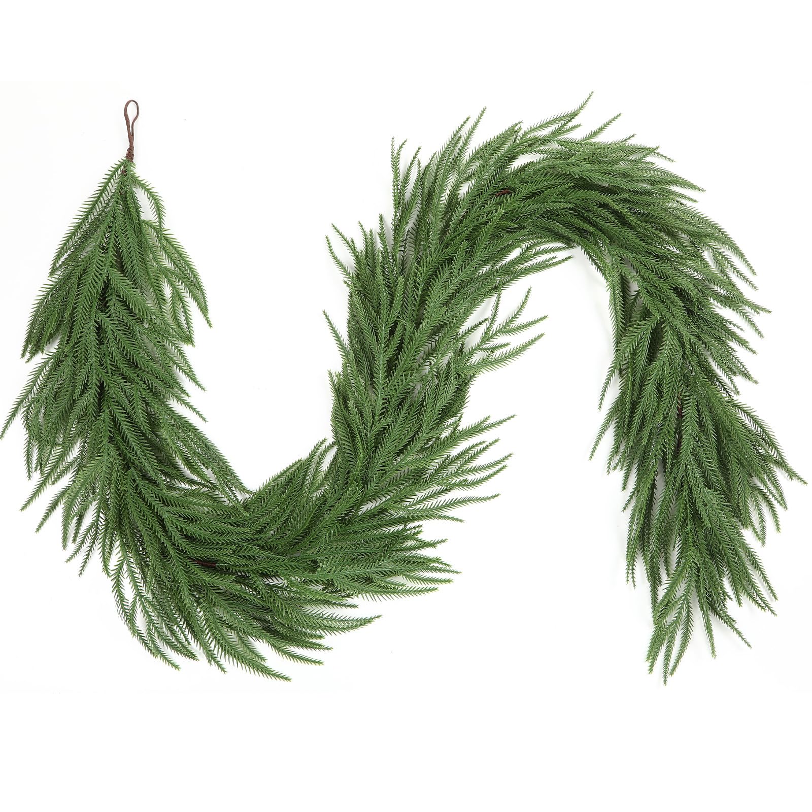6ft Artificial Christmas Greenery Norfolk Pine Garland