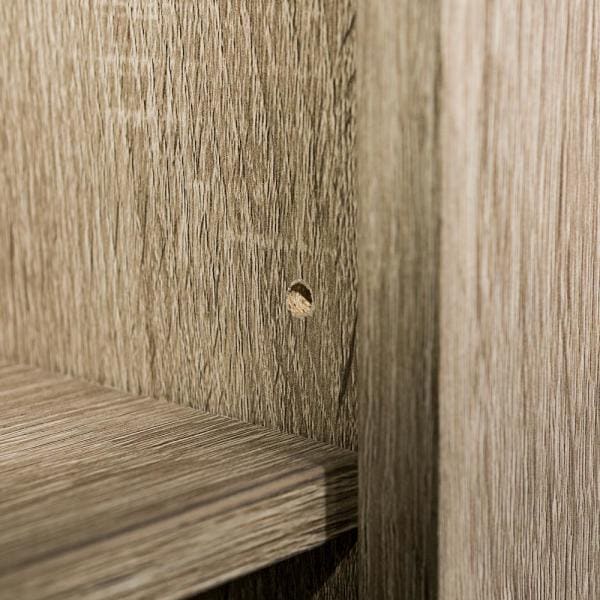 58" Traditional Electric Fireplace TV Stand - Driftwood